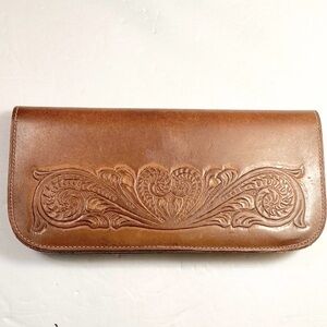 Tooled Leather Wallet